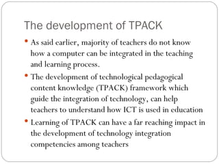 Challenges and opportunities of integrating technology in education in ...