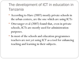Challenges and opportunities of integrating technology in education in ...