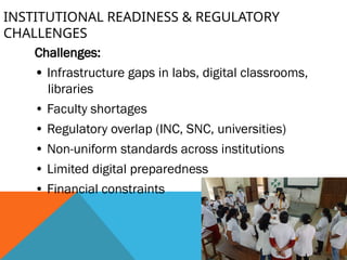 Challenges and Opportunities in Implementing NEP 2020 for Nursing ...