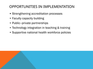 Challenges and Opportunities in Implementing NEP 2020 for Nursing ...