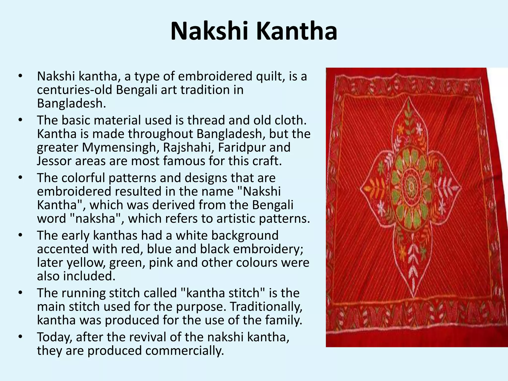 Challenges and opportunities of handicrafts industry of bangladesh | PPTX
