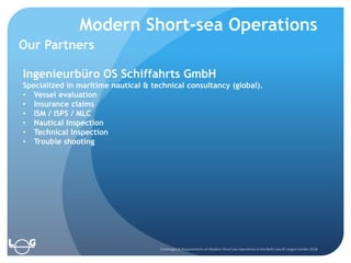 Challenges and requirements on modern short sea operations in the Baltic Sea – Practical insight and cooperation options