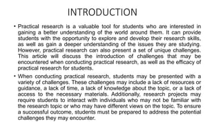 Challenges And Self-Efficacy of Practical Research Students.pptx