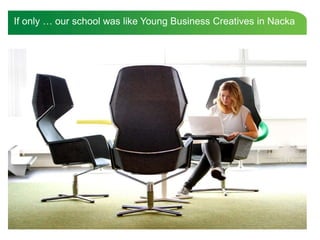If only … our school was like Young Business Creatives in Nacka
 