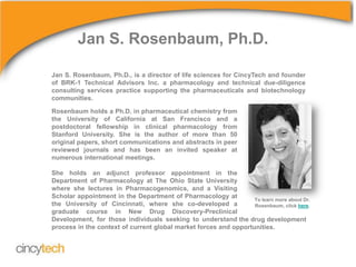 Jan Rosenbaum Challenges for drug development jsr slides aug 2013 | PPTX