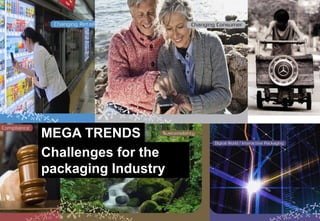 MEGA TRENDS
Challenges for the
packaging Industry
 