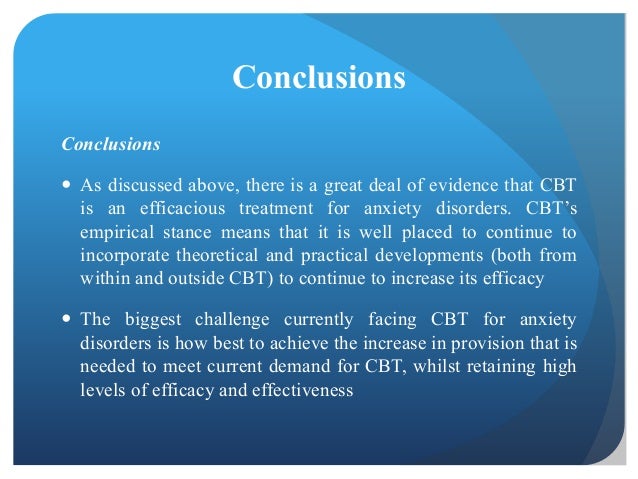 Anxiety disorders essay conclusion