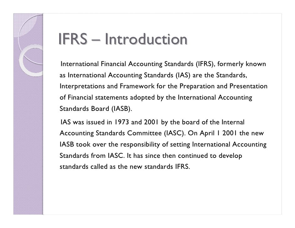 international accounting standards board
