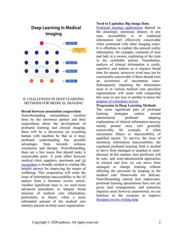 Challenges in deep learning methods for medical imaging - Pubrica | PDF ...