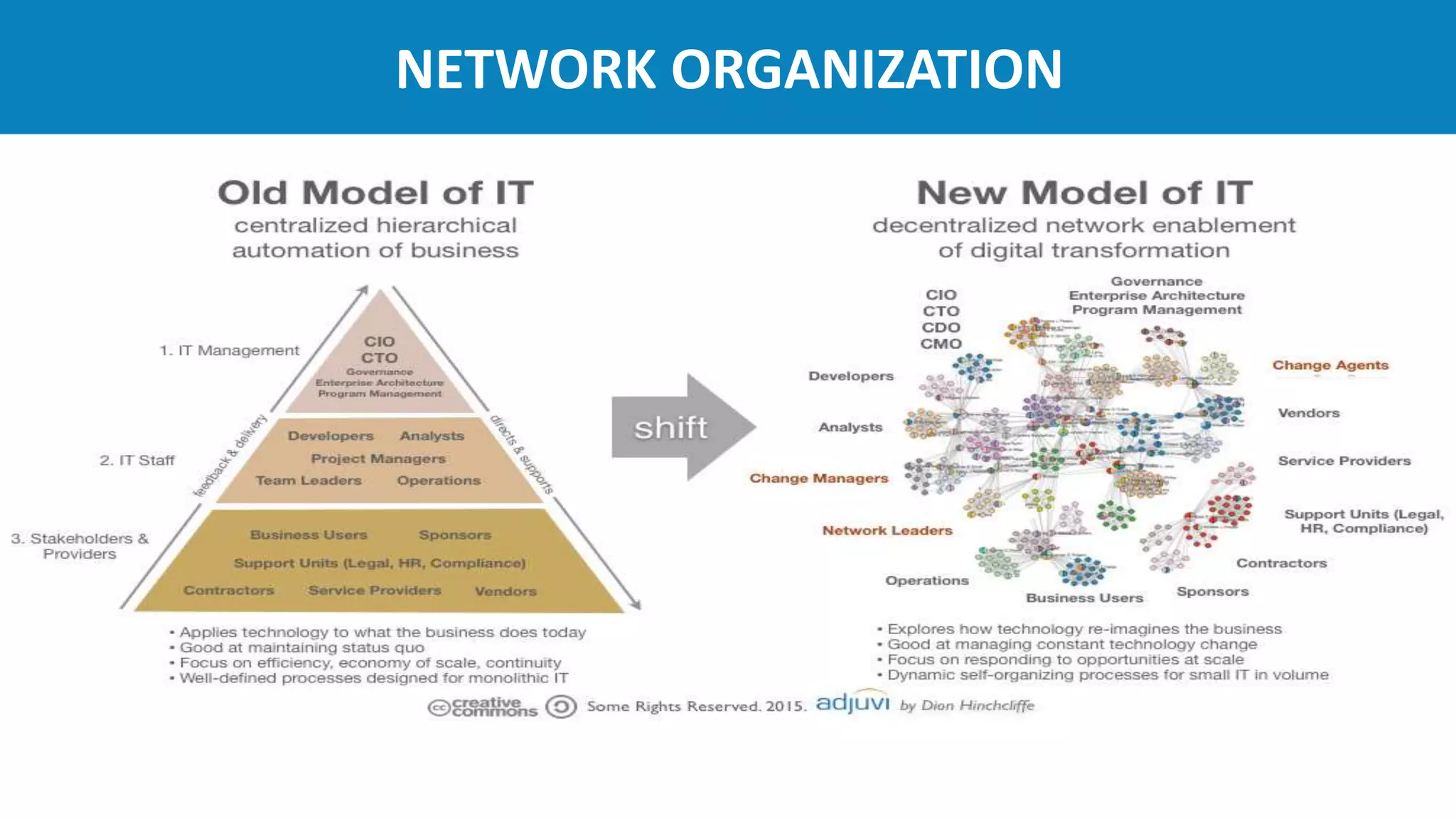 NETWORK ORGANIZATION
 