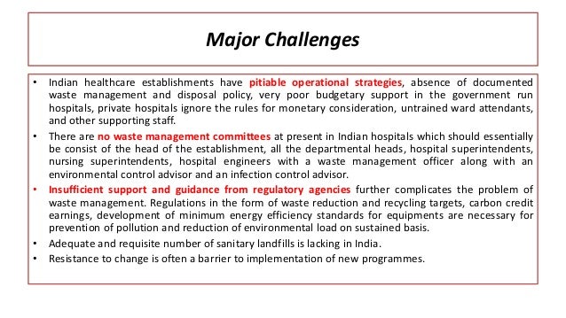 Challenges in Indian Healthcare Sector