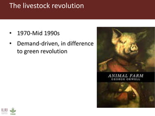 Challenges in intensifying India smallholder dairy production: Health risks and productivity gaps