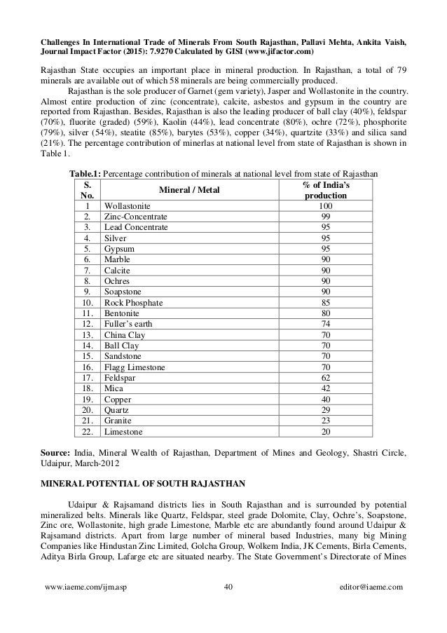2 challenges international trading system