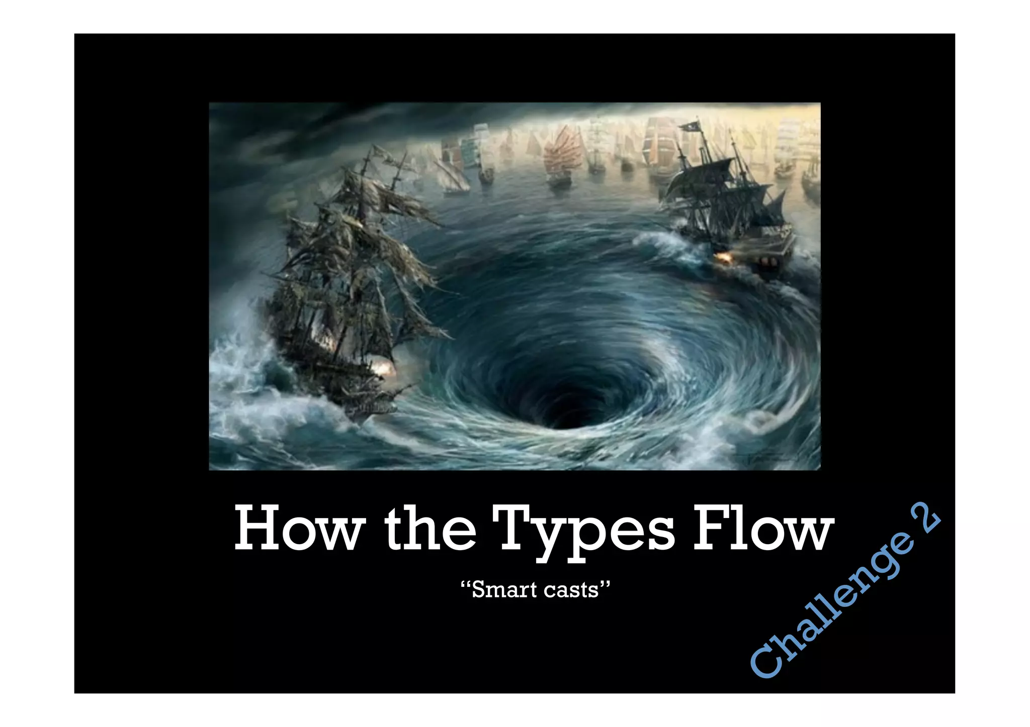 How the Types Flow
“Smart casts”
 