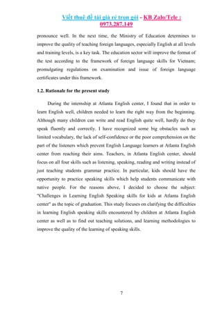 Challenges In Learning English Speaking Skills For Kids At Atlanta ...