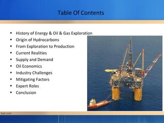 Challenges in the oil and gas sector overview and outlook | PPT