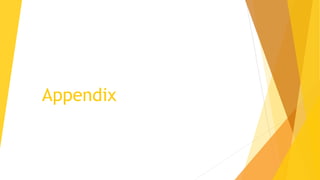 Appendix
 