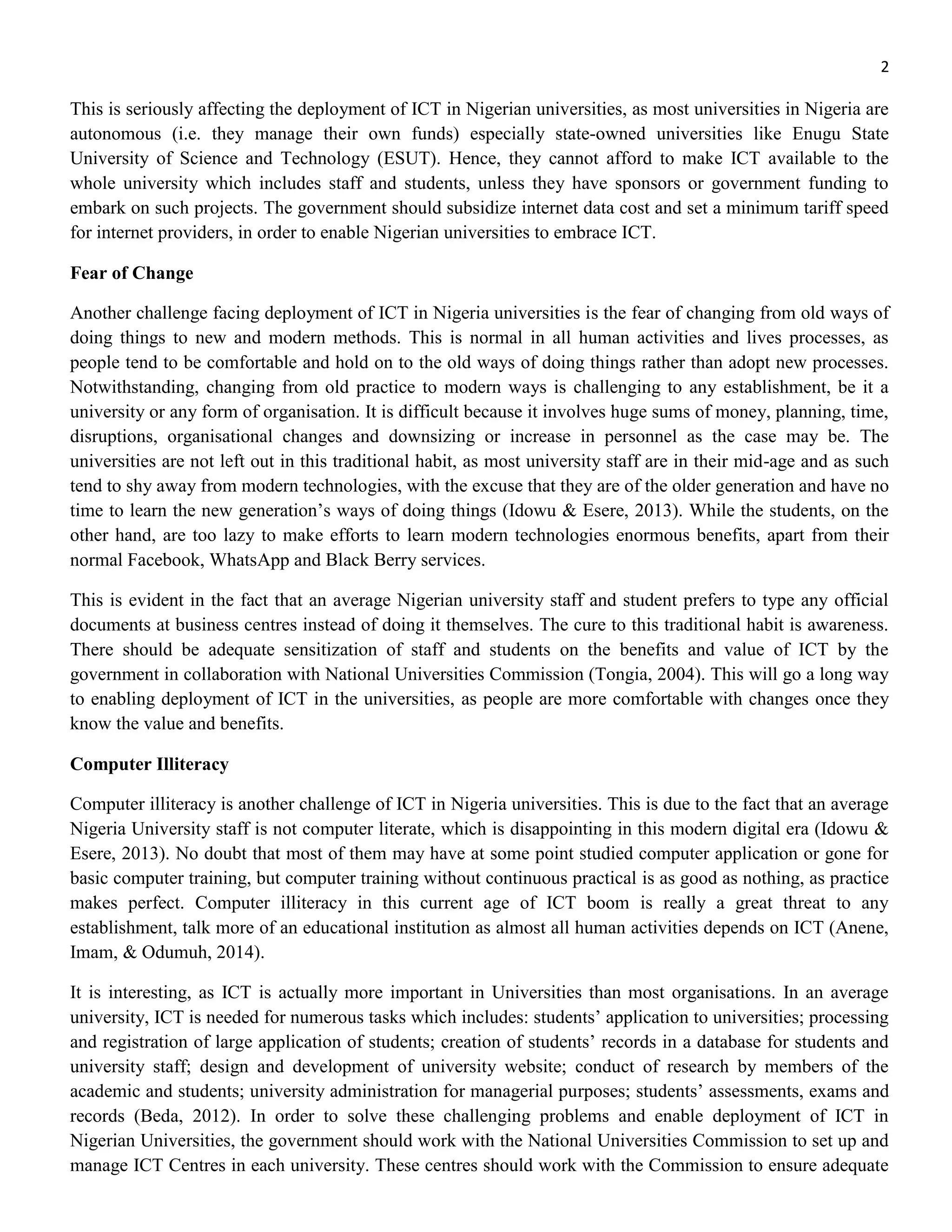 Challenges of Integrating ICT in Education and the Way Forward(1).docx