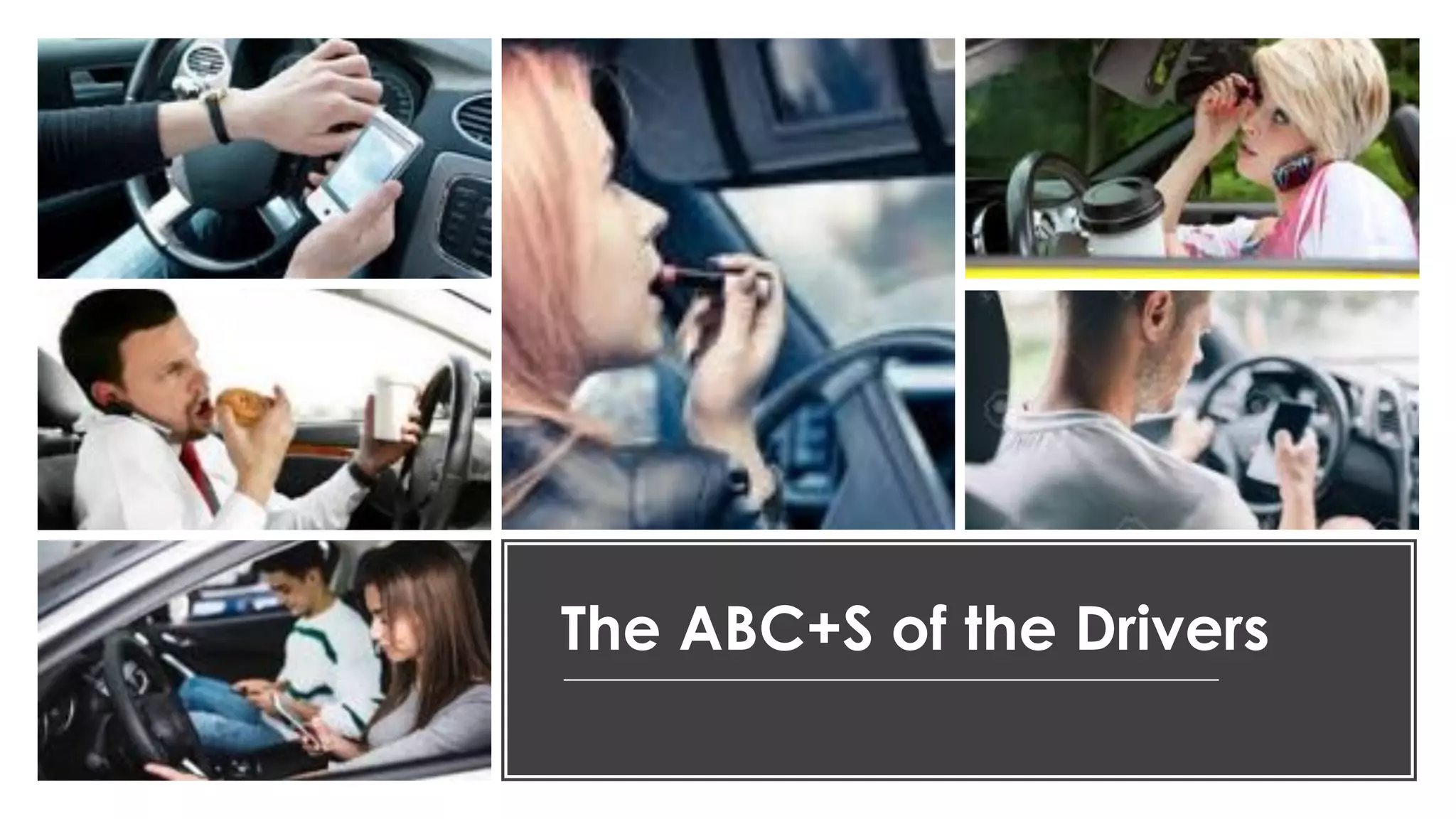 favoriot
The ABC+S of the Drivers
 