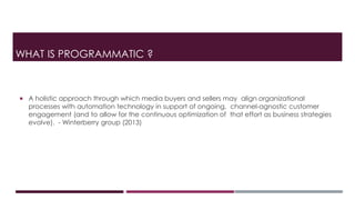 Challenges of programmatic | PPTX