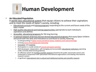 Challenges of Sustainable Development in Qatar and the World 1 | PDF