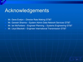 Challenges of the internet russell davis gtt | PDF