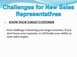 1. KNOW YOUR TARGET CUSTOMER
First challenge is knowing your target customer, If you
don’t know your customer, it will hi...