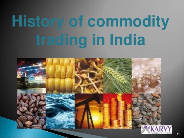 history of commodity futures trading in india