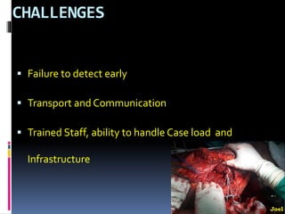 Challenges with vascular injuries in resource poor setting | PPTX