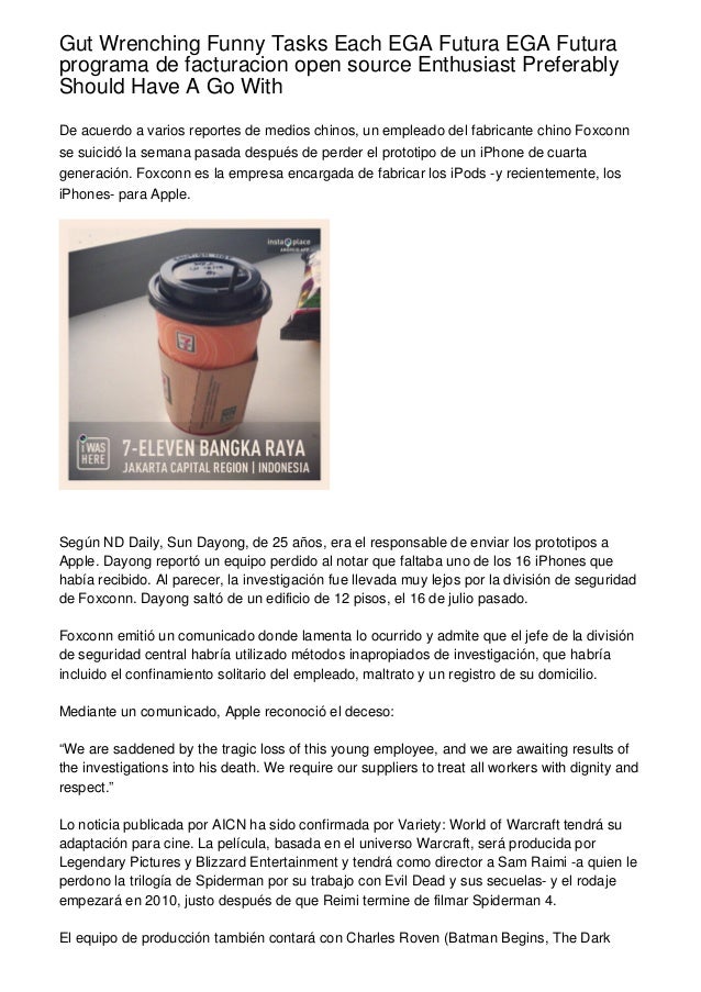 Gut Wrenching Funny Tasks Each EGA Futura EGA Futura programa de fact…