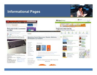 Informational Pages
 