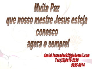 Chamado aos espiritas