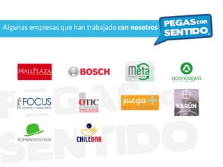 Algunas empresas que han trabajado con nosotros
 