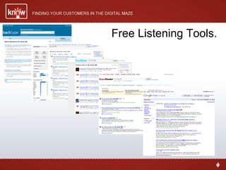 Free Listening Tools. 