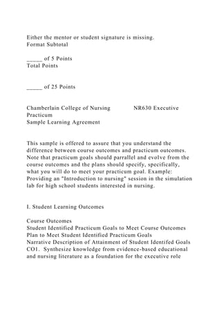 Chamberlain College of NursingNR631 Nurse Executive Track—CGE I.docx
