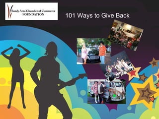 101 Ways to Give Back 