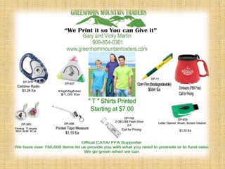 P.P.C.     Promotional  Products Consultant: