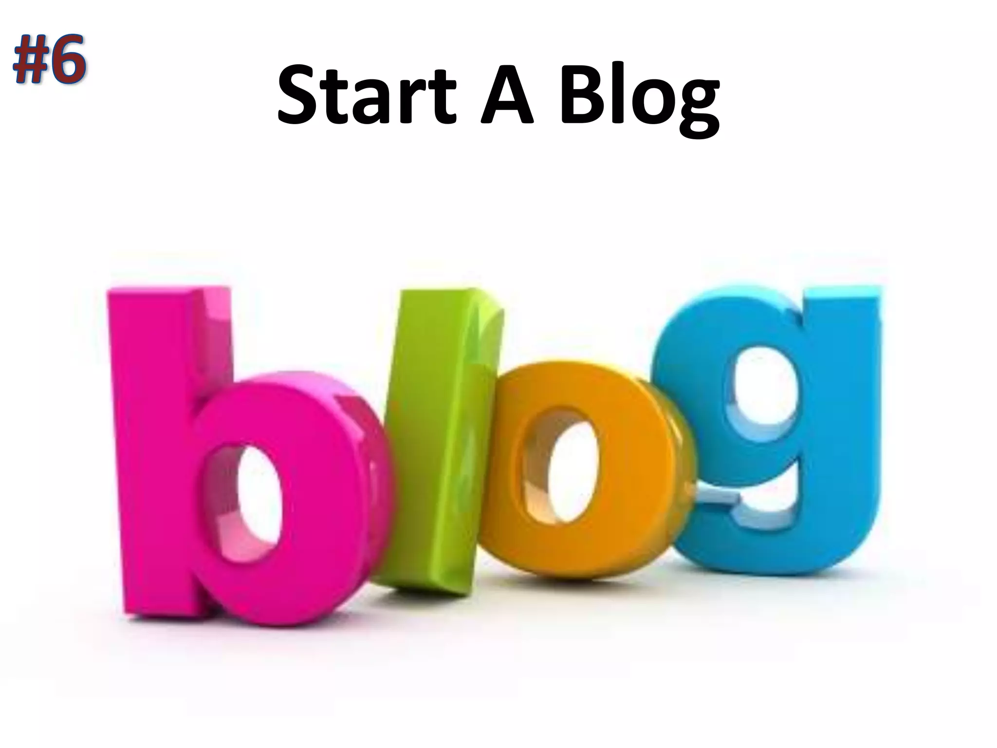 Start A Blog
 