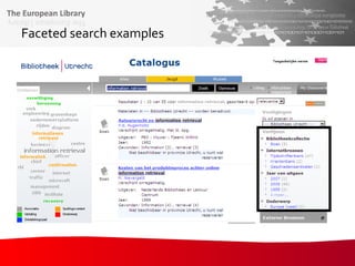 Faceted search examples 