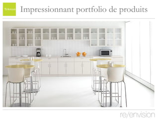 Impressionnant portfolio de produits 