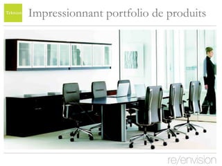 Impressionnant portfolio de produits 