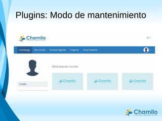 Plugins: Modo de mantenimiento
 