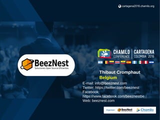 Thibaut Cromphaut
Belgium
E-mail: info@beeznest.com
Twitter: https://twitter.com/beeznest
Facebook:
https://www.facebook.c...