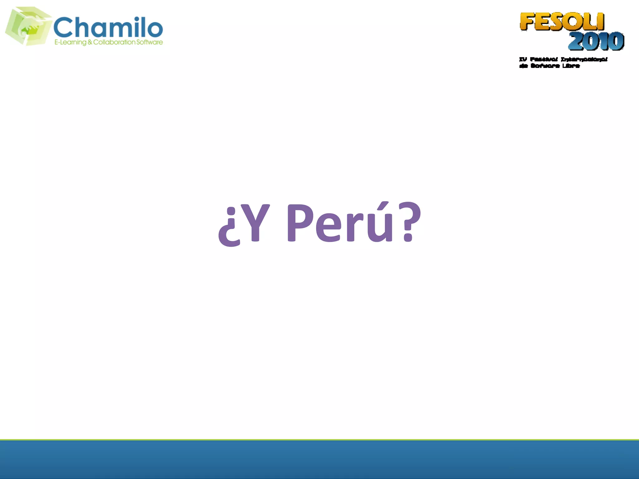 ¿Y Perú?
 