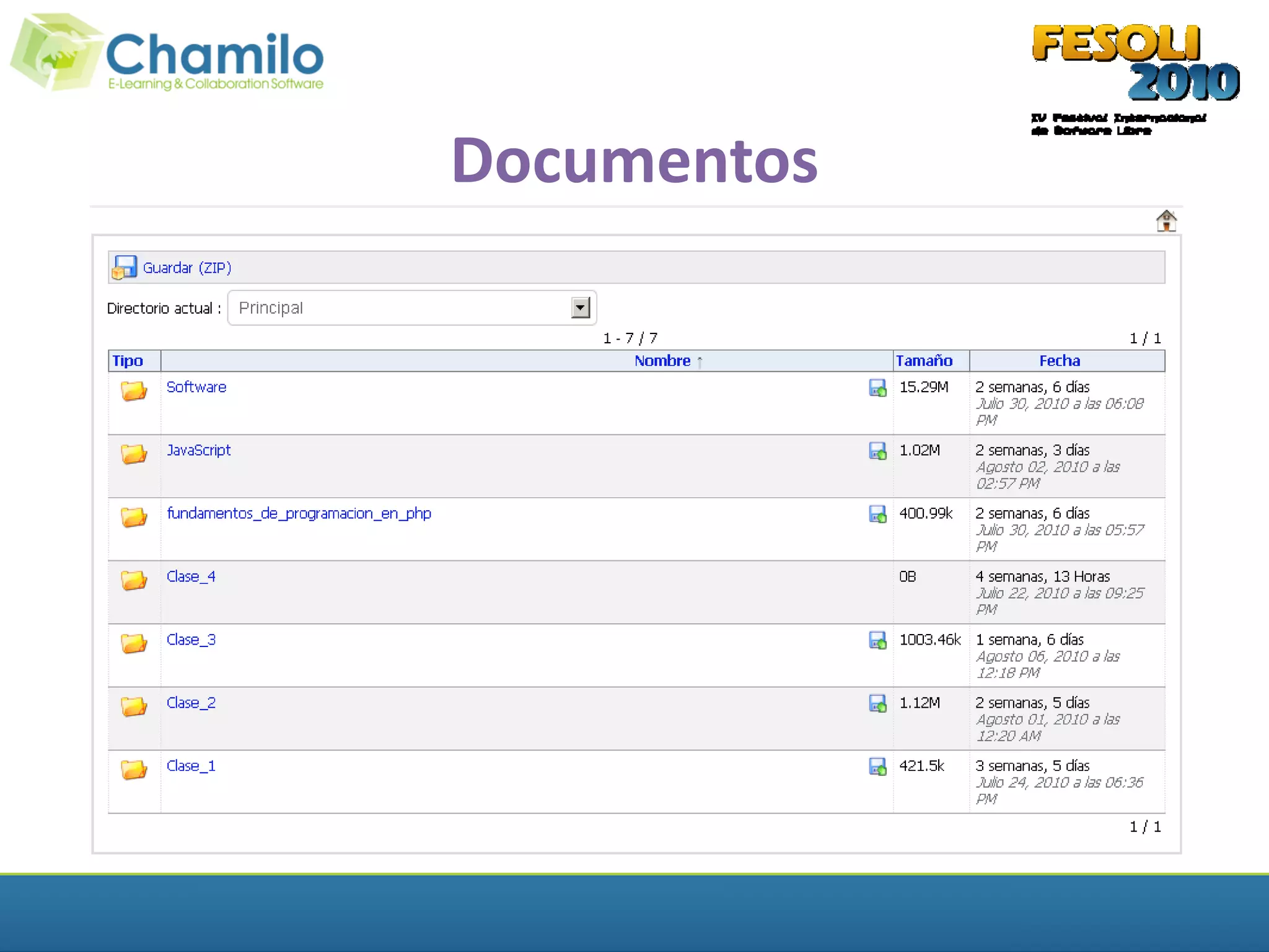 Documentos
 