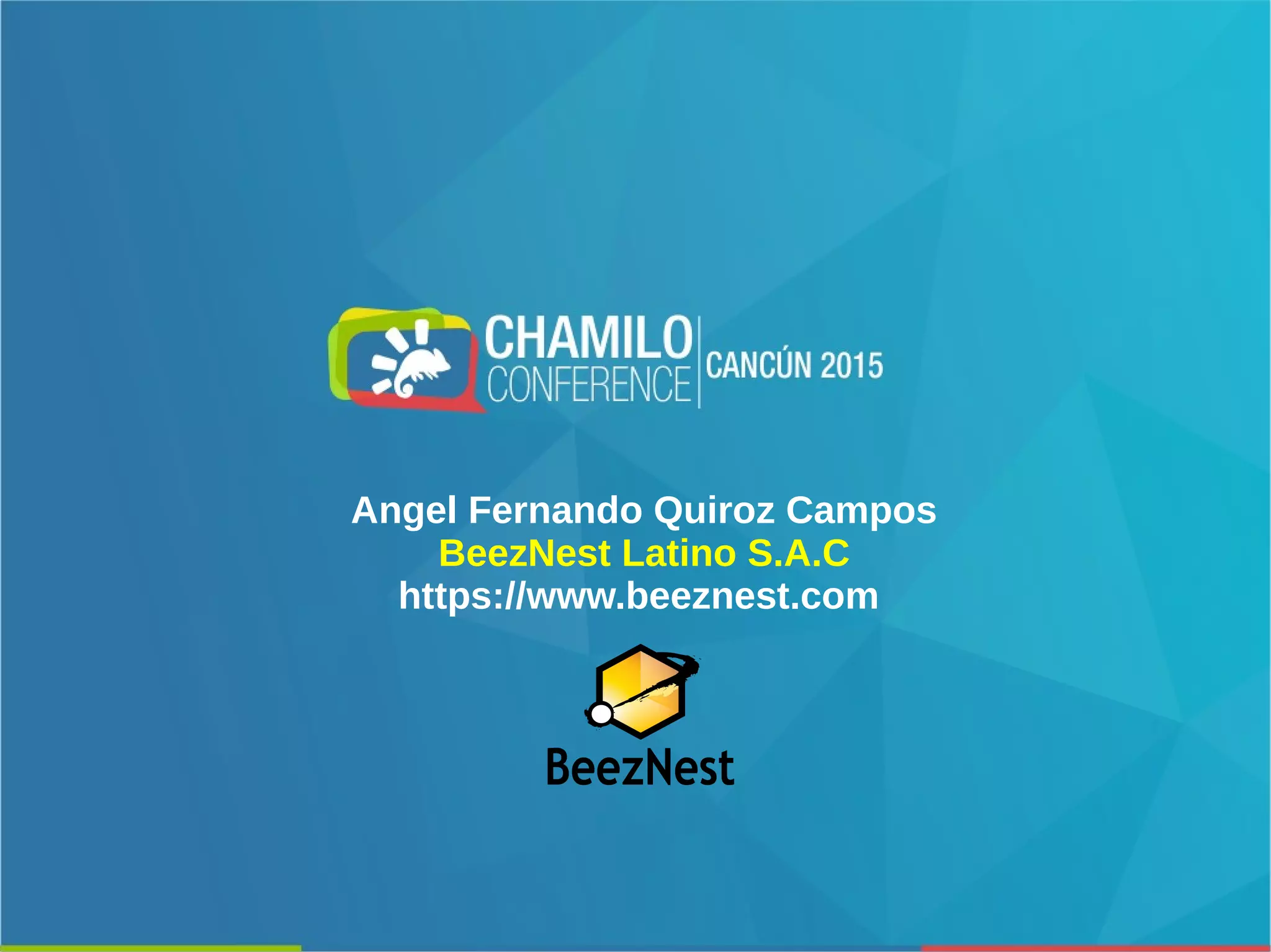 Angel Fernando Quiroz Campos
BeezNest Latino S.A.C
https://www.beeznest.com