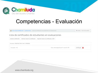 Competencias - Evaluación