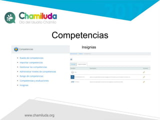 Competencias
Insignias