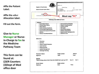 CHAMP-Path Physician's Role in the Recruitment Process | PPT ...