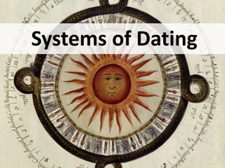 Systems of Dating
 